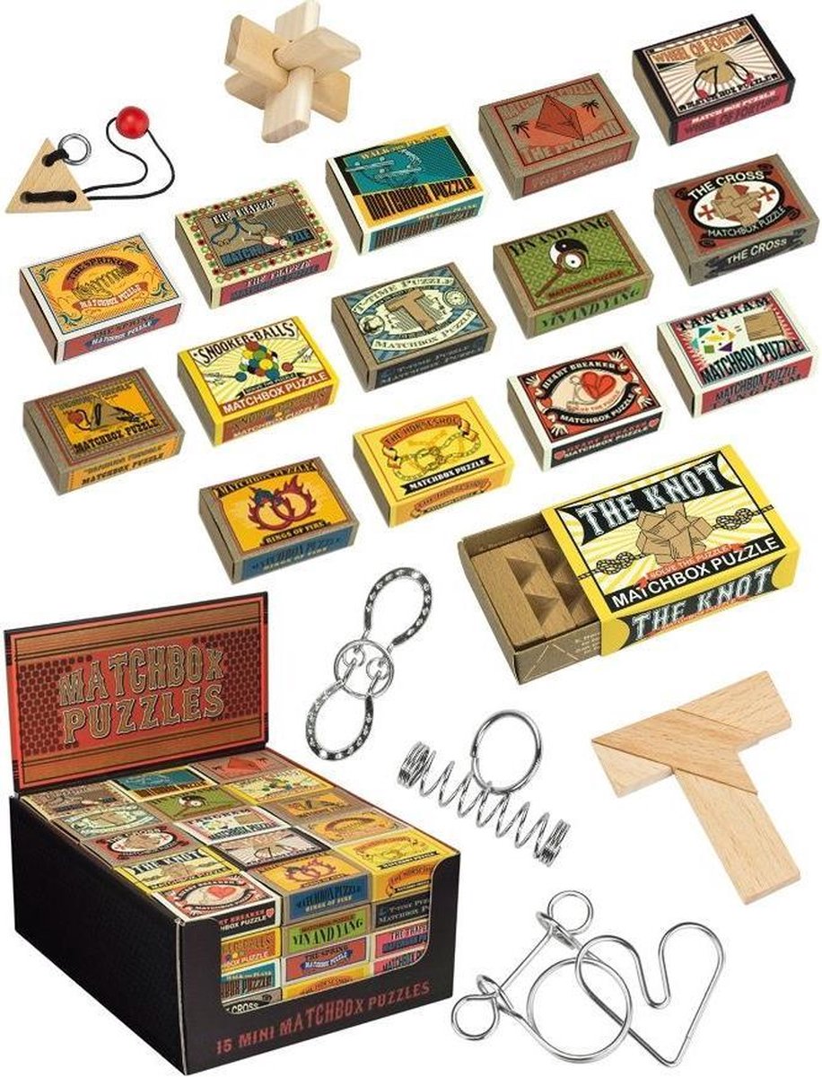 [Professor Puzzle] Matchbox Puzzle - Breinbreker